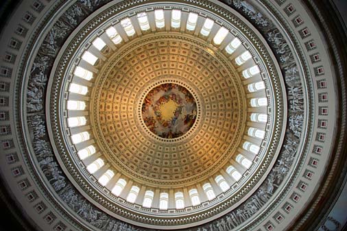 US Capitol rotunda interior